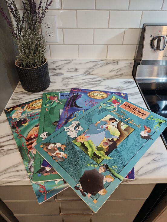 Disney Other - Vintage Disney Treasure Chest Giant Storybooks Set of 4